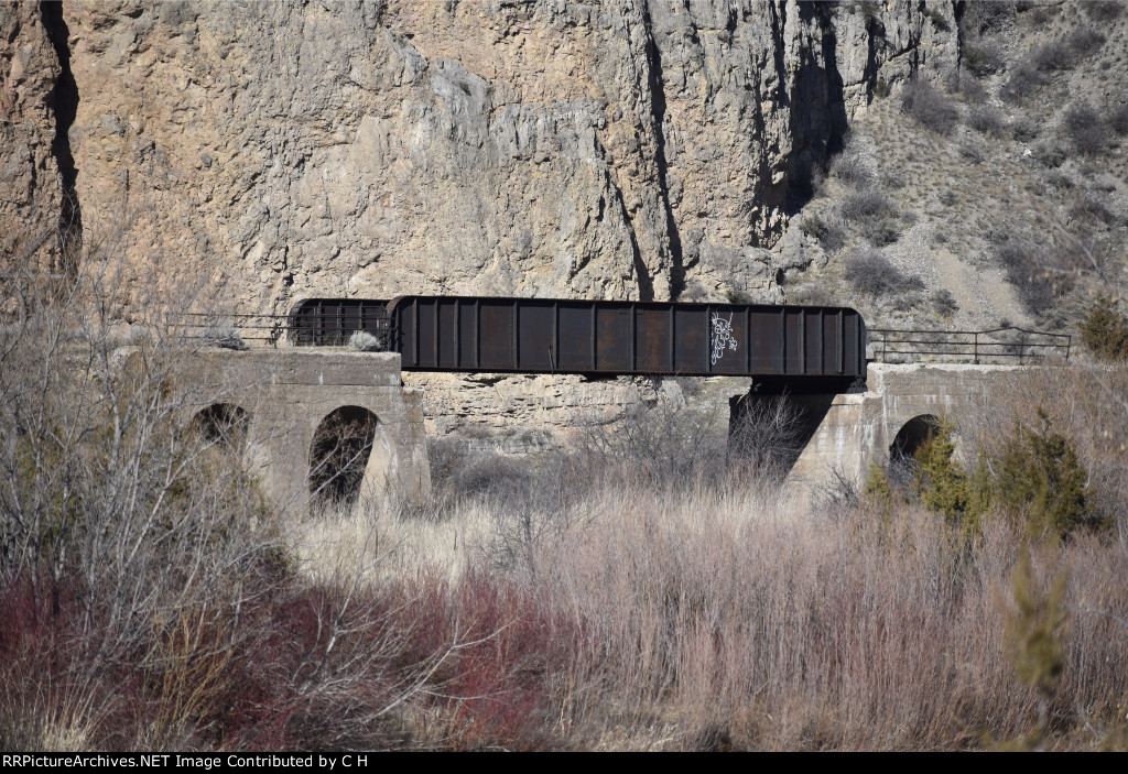 Bridge going back into the hills